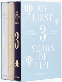 Album fotografici My First 3 Years, set da 3