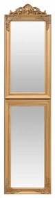 Specchio Autoportante Dorato 45x180 cm