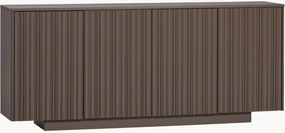 Credenza da parete in legno di pino Nova