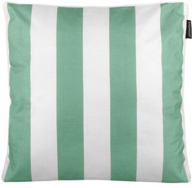 Cuscino divano righe verde 50x50 cm idrorepellente