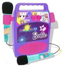 Altoparlante con Microfono Karaoke Barbie