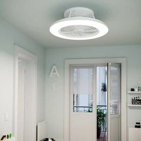 Ventilatore da soffitto Alisio WiFi bianco , D. 52.5 cm MANTRA