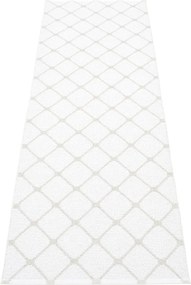 Passatoia da interno/esterno grigio chiaro/color crema 70x240 cm Rex Fossil – Pappelina