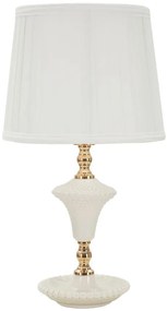 Lampada da Comodino Elegante Caserta 25x45 cm