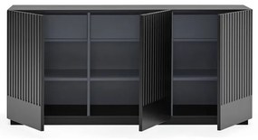 Cassettiera nera , larghezza 150 cm Doric - Teulat