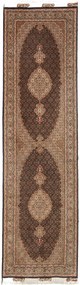 Tabriz Tappeto persiano 300 x 80 Rosso (Iran) Annodato A Mano