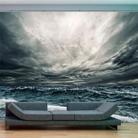 Fotomurale  Ocean waves  Colore Grigio, Dimensioni e Misure 250x193