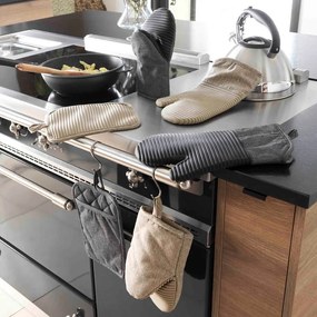 Guanto da forno in silicone e miscela di fibre Adam – douceur d'intérieur