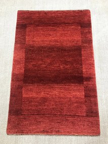 Loribaft Tappeto persiano 130x80 Rosso (Iran) Annodato A Mano