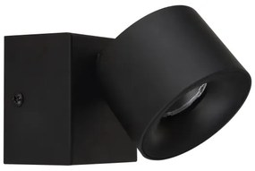 Globo 56961-1B - Luce Spot da parete a LED RAE LED/6W/230V nero