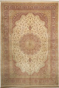 Ghom Tappeto persiano 250x360 Rosso (Iran) Annodato A Mano
