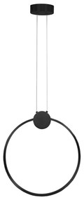 Lampada da soffitto LED APP1395-CP BLACK 40cm