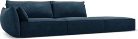 Divano angolare blu scuro Vanda - Mazzini Sofas