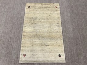 Gabbeh Tappeto persiano 130x80 Beige (Iran) Annodato A Mano