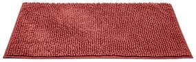 Tappetino da bagno in tessuto rosso 50x80 cm Chenille - Allstar