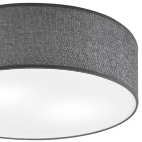 Plafoniera da soffitto SIRJA 2xE27/15W/230V Ø 45 cm grigia