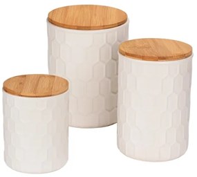 WENKO 54222100 - Scatola MAYA 13x17 cm bianco/marrone