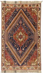 Gashghai Tappeto persiano 140x240 (Iran) Annodato A Mano