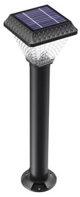 Paletto Solare da Giardino 60 cm, IP65 300 lumen, con Telecomando Colore  Bianco Naturale 4.000K