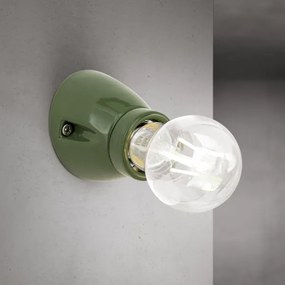 Orion - Lampada da parete FROST 1xE27/60W/230V verde