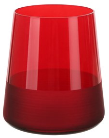 Bicchiere acqua 420 ml vetro rosso Blaze