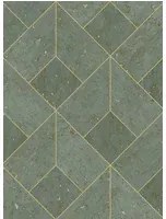 Coordonne Carta da parati Diamond Cork - Lagoon