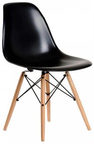 JULIETTE - sedia stile nordico con gambe in legno