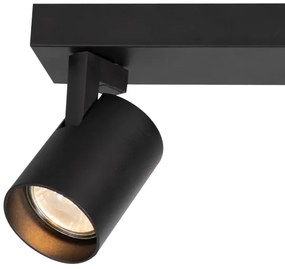 Faretto VOLF 2xGU10/10W/230V nero