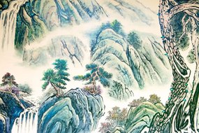 Quadro su tela – Pittura di paesaggio cinese