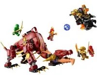 Dragone di Lava Transformer Heatwave Ninjago Lego