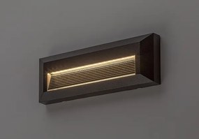 Rabalux 77189 - Applique da parete per esterni KAVALA LED/6W/230V IP65 nero