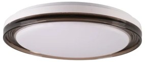 Plafoniera LED dimmerabile da bagno HALINA LED/48W/230V 3000-6000K diametro 38 cm nero + +TC