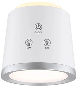 Globo 58454W - Lampada da tavolo LED dimmerabile MEEYA LED/6W/3,7V bianca