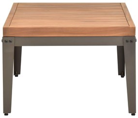 Tavolino da Caffè per Giardino 110x55x36 cm Massello di Acacia