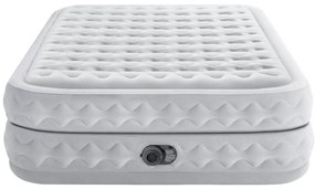 Materasso matrimoniale autogonfiante Intex airbed dura-beam supreme air-flow' con pompa elettrica incorporata grigio 152x203x51 cm - cod. 64490nd
