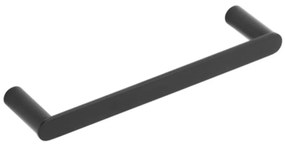 KFA Armatura 864-025-81 - Appendiabiti da parete 24 cm acciaio inossidabile/opaco nero