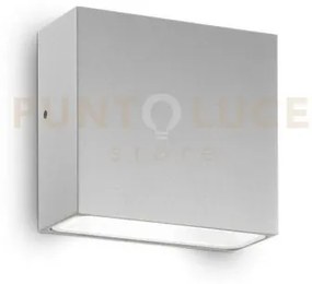 Tetris applique da esterno ip44 1 luce attacco g9 in alluminio e ve...