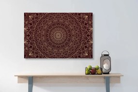 Quadro su tela – Mandala decorativa dettagliata