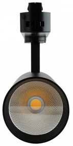 Faro LED 30W, Monofase, 38°/60°, 130lm/W, CRI92, no Flickering -  OSRAM LED Colore  Bianco Caldo 2.700K