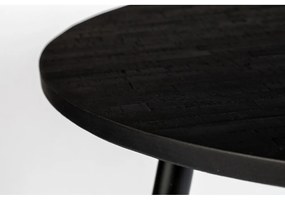 Tavolo da pranzo rotondo in legno di teak ø 110 cm Mo - White Label