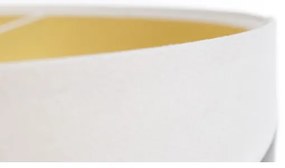 Lampadario a sospensione con filo SWING 1xE27/60W/230V grigio/bianco/oro