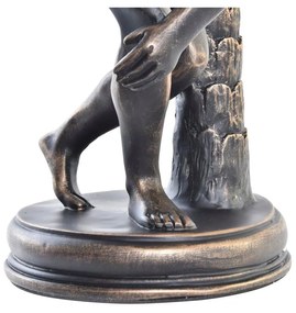 Statua Decorativa DKD Home Decor Discobolus Rame Resina (19 x 17 x 34 cm)
