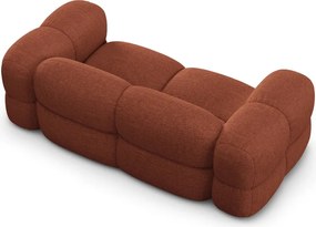 Divano color mattone 210 cm Loretto – Cosmopolitan Design