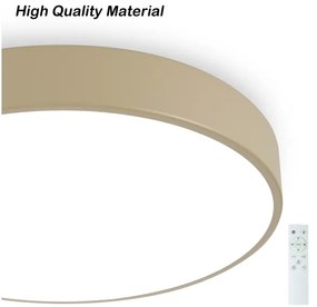 Brilagi - Lampada LED dimmerabile POOL SMART LED/60W/230V Ø 50 cm Wi‑Fi Tuya beige + telecomando