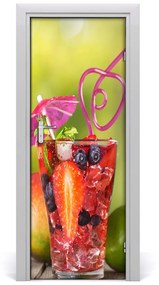 Rivestimento Per Porta Cocktail di frutta 75x205 cm
