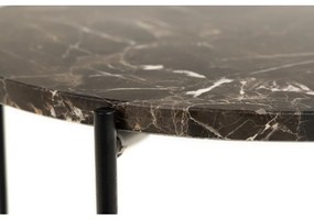 Tavolino rotondo con piano in marmo ø 42 cm Avila – Actona