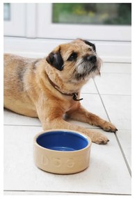 Ciotola per cani in gres, ø 18 cm Cane Blue Dog - Mason Cash