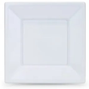 Set di piatti riutilizzabili Algon Quadrato Plastica 18 cm 12 Unità