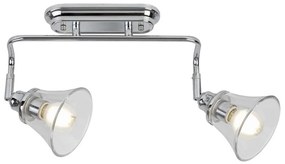 Rabalux 3208 - Faretto da bagno ANTOINE 2xE14/40W/230V IP44