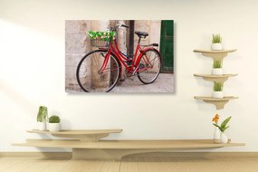Stampa su tela – Bicicletta rustica